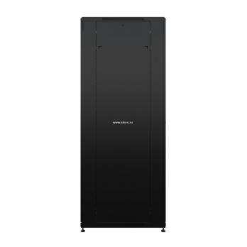 19" напольный шкаф ПРЕМИУМ 22U 600х800 мм, передняя дверь перфорация, регулируемые опоры, цвет черный