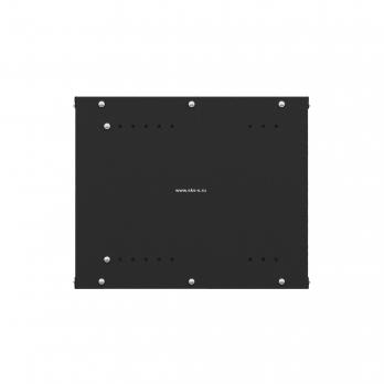19'' Настенный телекоммуникационный шкаф NTSS LIME 9U 550x450x500 мм, стеклянная дверь, боковые стенки не съемные,  черный RAL 9005