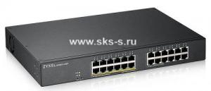 Smart L2 коммутатор PoE+ Zyxel GS1900-24EP [GS1900-24EP-EU0101F]