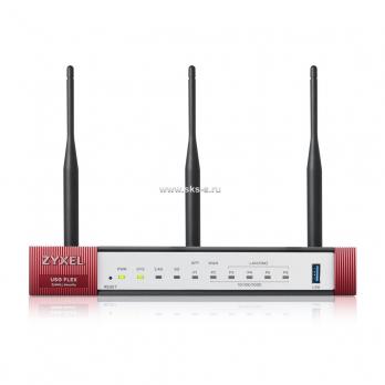 Межсетевой экран Zyxel ZyWALL USG FLEX 100W [USGFLEX100W-RU0101F]
