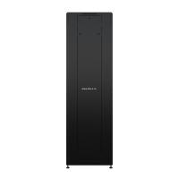 19" напольный шкаф ПРЕМИУМ 22U 600х600 мм, передняя дверь перфорация, регулируемые опоры, цвет черный