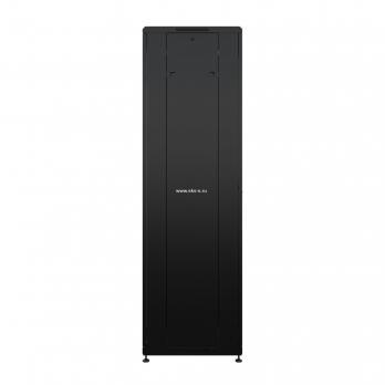 19" напольный шкаф ПРЕМИУМ 32U 600х600 мм, передняя дверь перфорация, регулируемые опоры, цвет черный