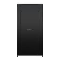 19" напольный шкаф ПРЕМИУМ 42U 800х1000 мм, передняя дверь перфорация, регулируемые опоры, цвет черный