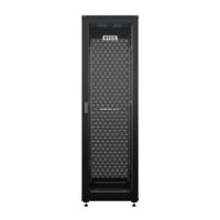 19'' Напольный серверный шкаф NTSS ПРЕМИУМ 32U 600x800 мм, передняя и задняя дверь перфорация, боковые стенки, регулируемые опоры, RAL 9005