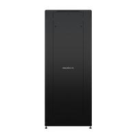 19'' Напольный серверный шкаф NTSS ПРЕМИУМ 42U 600x600 мм, передняя и задняя дверь перфорация, боковые стенки, регулируемые опоры, RAL 9005
