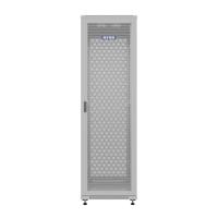 19'' Напольный серверный шкаф NTSS ПРЕМИУМ 42U 600x800 мм, передняя и задняя дверь перфорация, боковые стенки, регулируемые опоры, RAL 7035