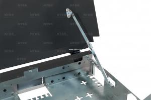 Шкаф настенный SOHO 19" 5U:3U+2U292x300, цвет черный