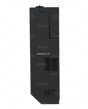 Шкаф настенный SOHO 19" 5U:3U+2U292x300, цвет черный