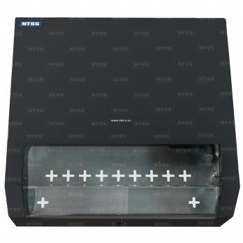 Шкаф настенный SOHO 19" 5U:3U+2U292x300, цвет черный