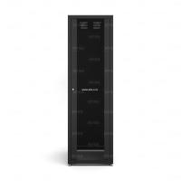 19'' Напольный телекоммуникационный шкаф NTSS СТАНДАРТ 22U 600х800 мм, передняя дверь стекло, задняя  металл,  боковые стенки съемные,  RAL 9005
