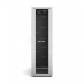 19'' Напольный телекоммуникационный шкаф NTSS СТАНДАРТ 47U 600х1000 мм, передняя дверь стекло, задняя  металл,  боковые стенки съемные,  RAL 7035