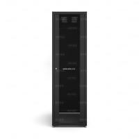19'' Напольный телекоммуникационный шкаф NTSS СТАНДАРТ 47U 600х1000 мм, передняя дверь стекло, задняя  металл,  боковые стенки съемные,  RAL 9005