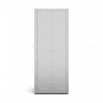 19'' Напольный телекоммуникационный шкаф NTSS СТАНДАРТ 42U 600х800 мм, передняя дверь перф., задняя дверь сплошная,  боковые стенки съемные, RAL 7035