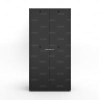 19'' Напольный телекоммуникационный шкаф NTSS СТАНДАРТ 47U 600х1000 мм, передняя дверь перф., задняя дверь сплошная,  боковые стенки съемные, RAL 9005