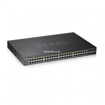 Гибридный Smart L2 коммутатор PoE+ Zyxel NebulaFlex GS1920-48HPv2 [GS192048HPV2-EU0101F]