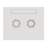 19'' Настенный телекоммуникационный шкаф NTSS LIME 15U 550x600x770 мм, стеклянная дверь, боковые стенки не съемные,  серый RAL 7035