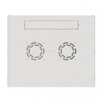 19'' Настенный телекоммуникационный шкаф NTSS LIME 15U 550x600x770 мм, стеклянная дверь, боковые стенки не съемные,  серый RAL 7035