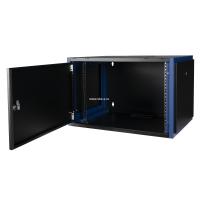 Шкаф настен. 19", 4U 600х450, дв. мет, чер.