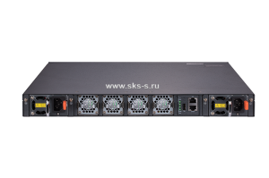Управляемый коммутатор уровня ядра сети GIGALINK, L3, 48 10Гб/с SFP+, 4 40Гб/c QSFP+, 1 miniUSB 1 RJ45 консольный порт, 1 RJ45 порт управления
