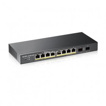 Smart L2 коммутатор PoE+ Zyxel GS1900-10HP [GS1900-10HP-EU0101F]