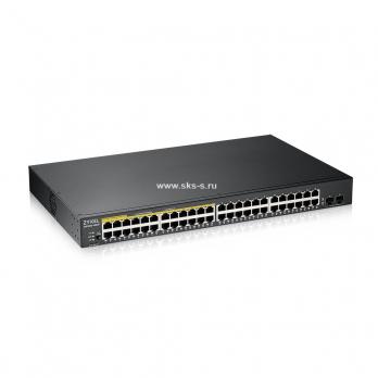 Smart L2 коммутатор PoE+ Zyxel GS1900-48HP v2 [GS190048HPV2-EU0101F]