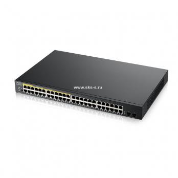 Smart L2 коммутатор PoE+ Zyxel GS1900-48HP v2 [GS190048HPV2-EU0101F]