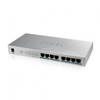 Коммутатор PoE+ Zyxel GS1008HP [GS1008HP-EU0101F]