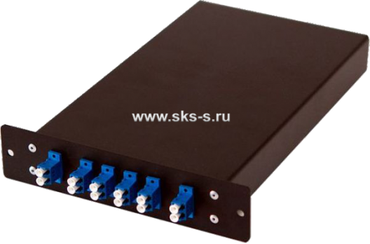 Металлический корпус для CWDM мультиплексора нижнего диапазона (1310-1450 нм)