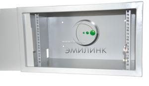 19" настенный шкаф АНТИВАНДАЛЬНЫЙ пенал 9U 600х400х470мм, RAL 7035 (Аналог ПК-9)