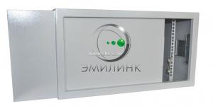 19" настенный шкаф АНТИВАНДАЛЬНЫЙ пенал 9U 600х400х470мм, RAL 7035 (Аналог ПК-9)