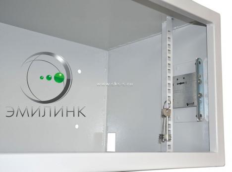 19" настенный шкаф АНТИВАНДАЛЬНЫЙ пенал 9U 600х400х470мм, RAL 7035 (Аналог ПК-9)