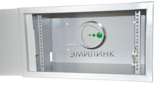 19" настенный шкаф АНТИВАНДАЛЬНЫЙ пенал 9U 600х400х470мм, RAL 7035 (Аналог ПК-9)