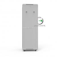 19" напольный шкаф ПРЕМИУМ 47U 600х800 мм, передняя дверь перфорация двойная, регулируемые опоры, RAL7035