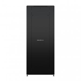 19" напольный шкаф ПРЕМИУМ 42U 600x800 мм, передняя дверь стекло, регулируемые опоры, RAL9005
