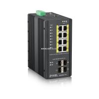 Промышленный L2 PoE+ коммутатор Zyxel RGS200-12P [RGS200-12P-ZZ0101F]