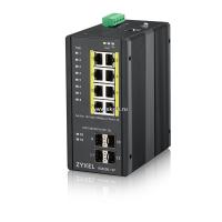 Промышленный L2 PoE+ коммутатор Zyxel RGS200-12P [RGS200-12P-ZZ0101F]