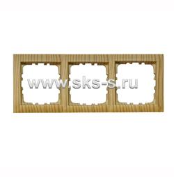 Рамка 3-постовая (сосна) LK60