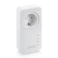 Комплект из двух Powerline адаптеров Zyxel PLA6457 со встроенной розеткой [PLA6457-EU0201F]