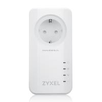 Комплект из двух Powerline адаптеров Zyxel PLA6457 со встроенной розеткой [PLA6457-EU0201F]
