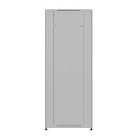 19" напольный шкаф ПРЕМИУМ 42U 600х800 мм, передняя дверь перфорация, регулируемые опоры, цвет серый