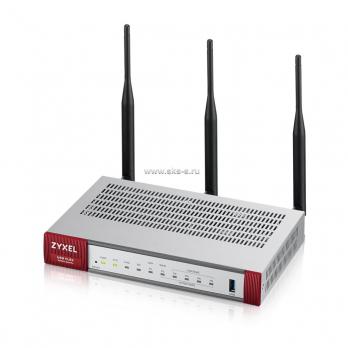 Межсетевой экран Zyxel ZyWALL USG FLEX 100W с набором подписок на 1 год [USGFLEX100W-RU0102F]