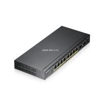 Коммутатор PoE+ Zyxel GS1100-10HP [GS1100-10HP-EU0101F]