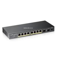 Коммутатор PoE+ Zyxel GS1100-10HP [GS1100-10HP-EU0101F]