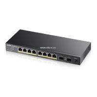 Коммутатор PoE+ Zyxel GS1100-10HP [GS1100-10HP-EU0101F]