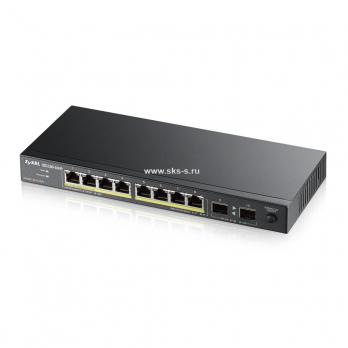 Коммутатор PoE+ Zyxel GS1100-10HP [GS1100-10HP-EU0101F]