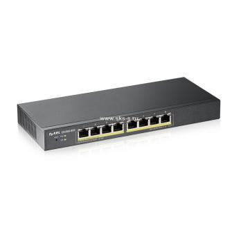 Smart L2 коммутатор PoE+ Zyxel GS1900-8HP [GS1900-8HP-EU0102F]