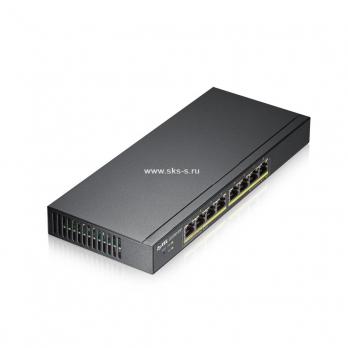 Smart L2 коммутатор PoE+ Zyxel GS1900-8HP [GS1900-8HP-EU0102F]