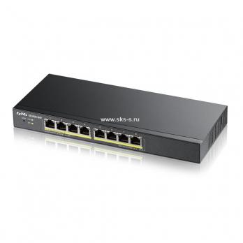 Smart L2 коммутатор PoE+ Zyxel GS1900-8HP [GS1900-8HP-EU0102F]