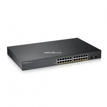 Smart L2 коммутатор PoE+ Zyxel GS1900-24HP v2 [GS190024HPV2-EU0101F]