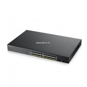 Smart L2 коммутатор PoE+ Zyxel GS1900-24HP v2 [GS190024HPV2-EU0101F]